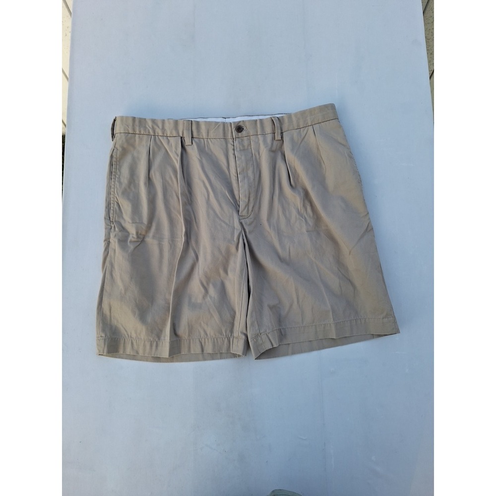 Polo Golf Ralph Lauren Fairway Shorts Mens Size 38 Khaki‎ Pleated Chino